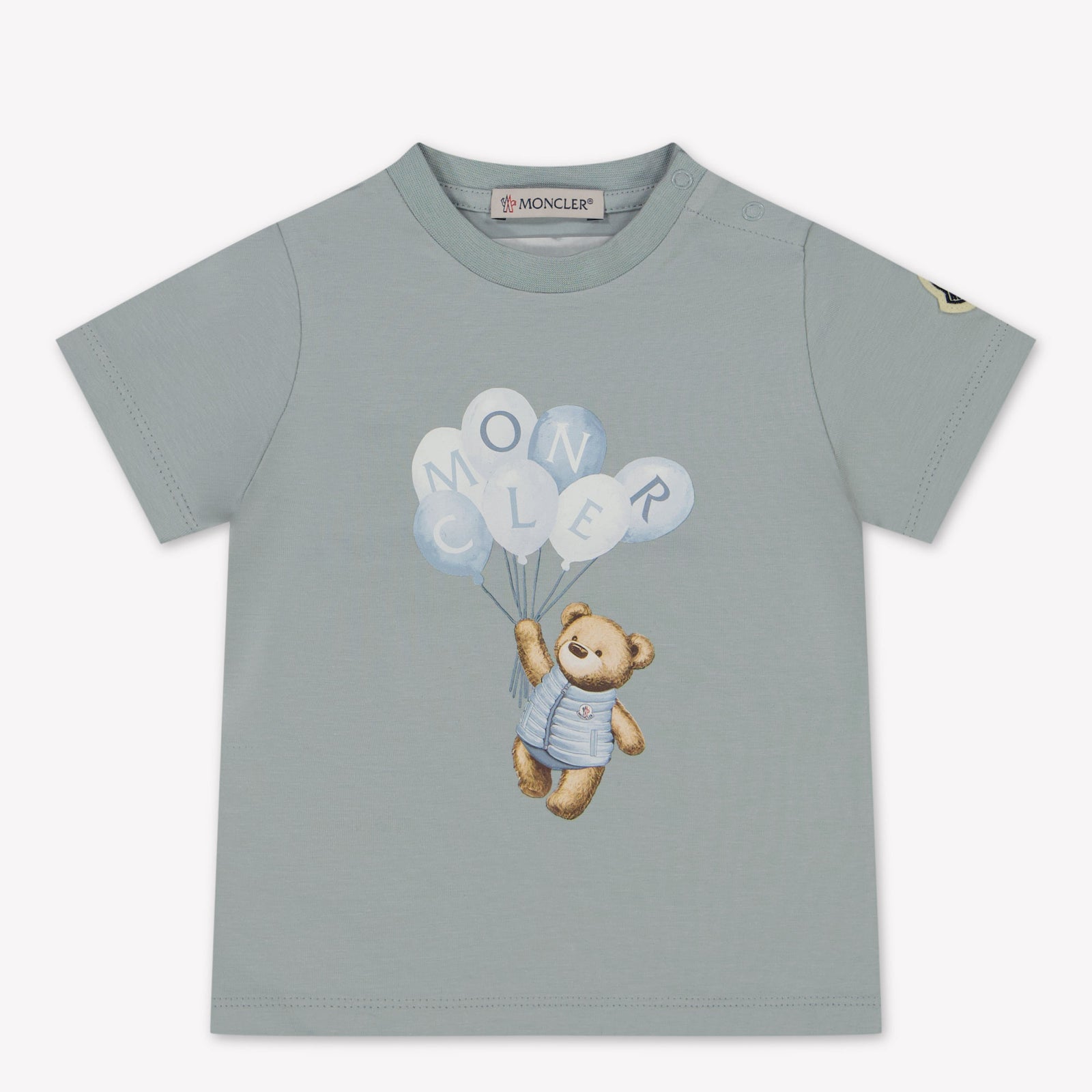 Moncler Baby Unisex T-Shirt in Hellblau