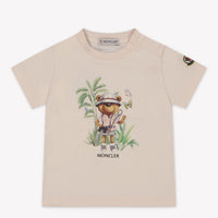 Moncler Bébé Filles T-shirt Rose Léger