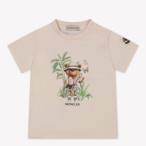 Moncler Bébé Filles T-shirt Rose Léger