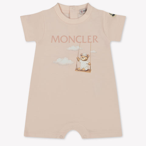 Moncler Baby Mädchen Boxanzug Hellrosa