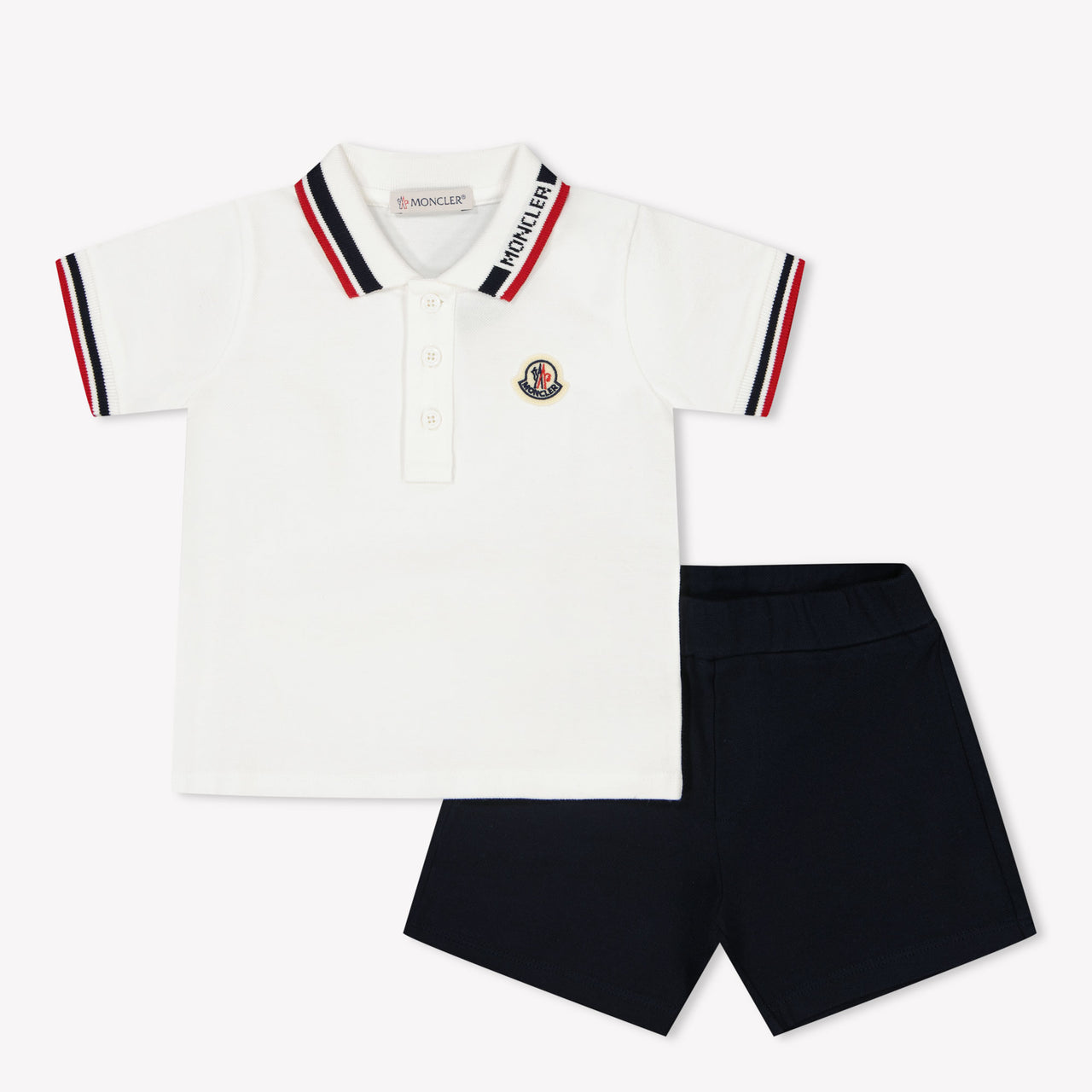 Moncler Bébé Garçons Se présenter Blanc