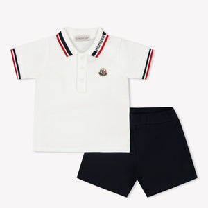 Moncler Bébé Garçons Se présenter Blanc