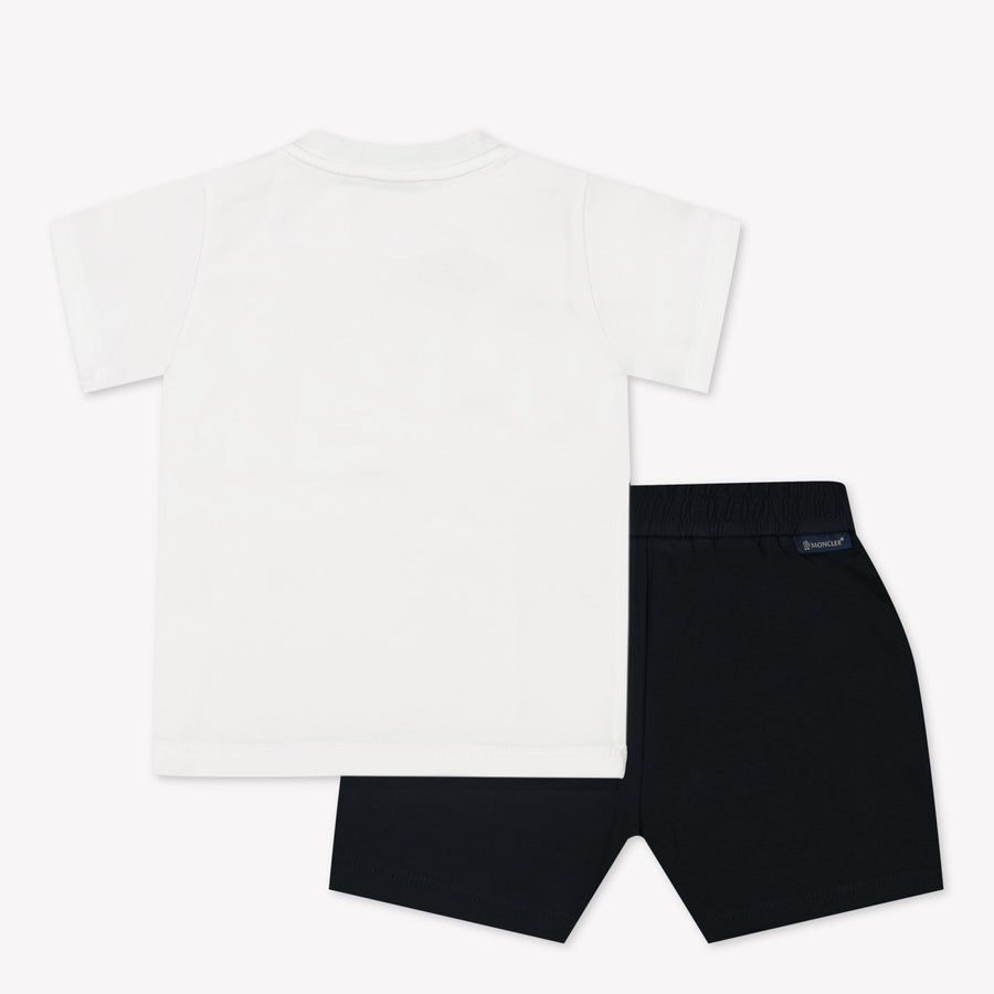 Moncler Bébé Garçons Se présenter Blanc