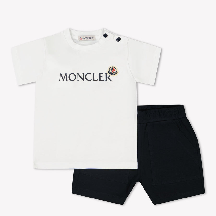Moncler Bébé Garçons Se présenter Blanc
