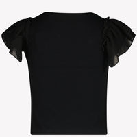 Mayoral Enfant Filles T-shirt Noir