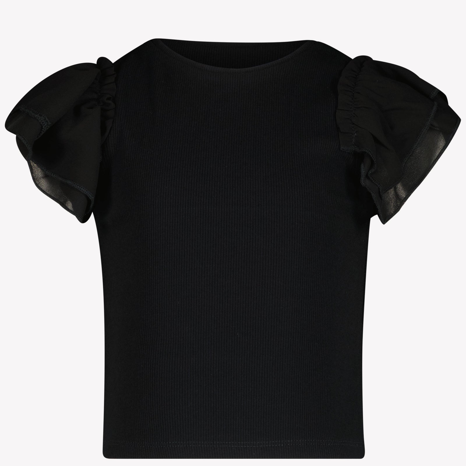 Mayoral Enfant Filles T-shirt Noir