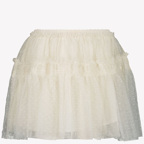 Mayoral Enfant Filles Jupe en blanc