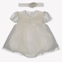Mayoral Bébé Filles Robe Beige Clair