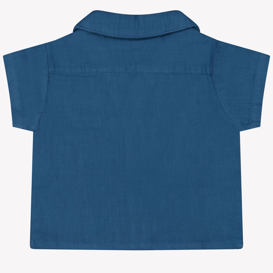 Mayoral Bébé Garçons Chemisier Bleu Foncé