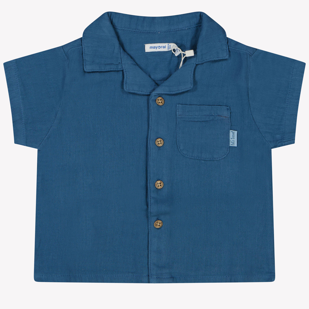 Mayoral Bébé Garçons Chemisier Bleu Foncé