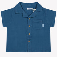 Mayoral Bébé Garçons Chemisier Bleu Foncé