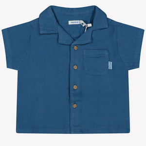 Mayoral Bébé Garçons Chemisier Bleu Foncé