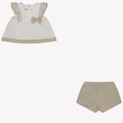 Mayoral Bambino Ragazze Immettere Beige