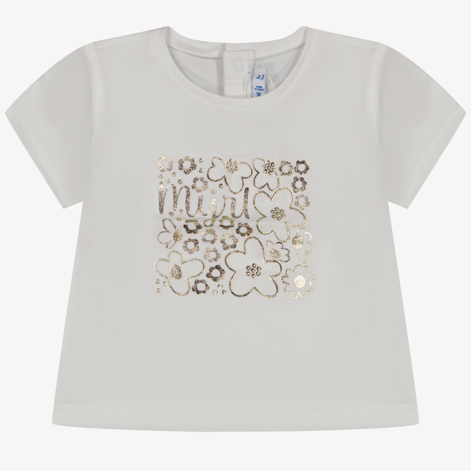 Mayoral Baby Mädchen T-Shirt in Weiß