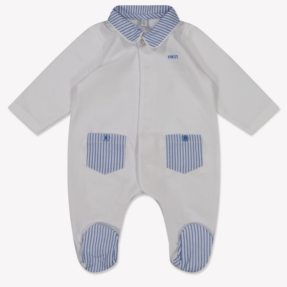 First Bambino Ragazzi Tuta in scatola Azzurro