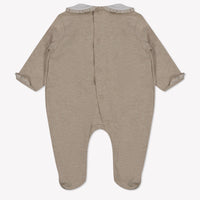 First Bebé Chicas Traje de caja Beige