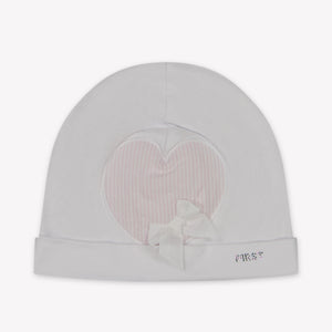 First Bebé Chicas Sombrero Blanco