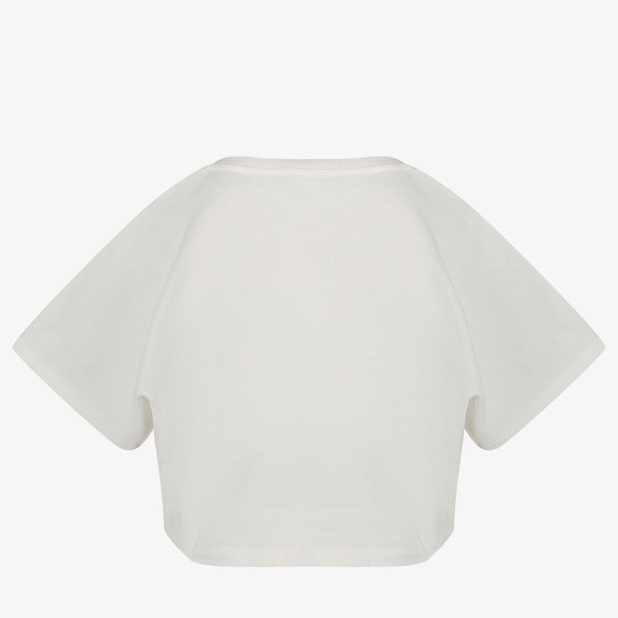 Versace Kids Girls  T-Shirt Offwhite
