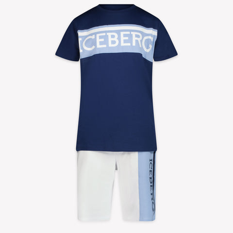 Iceberg Niño Chicos Empezar Navy