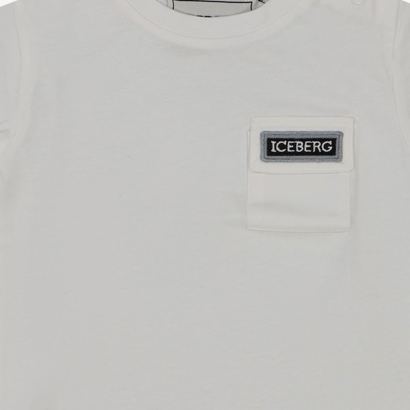 Iceberg Baby Jongens T-Shirt In Wit