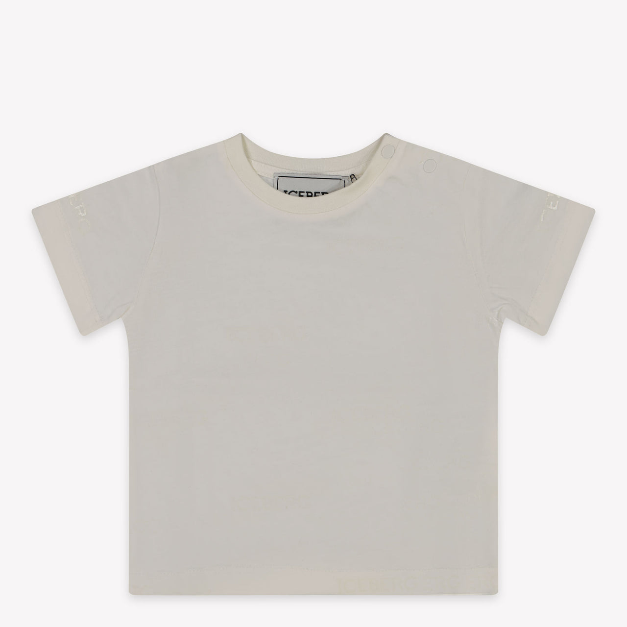 Iceberg Bébé Garçons T-shirt en blanc