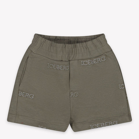 Iceberg Bebé Chicos Shorts tes Gris