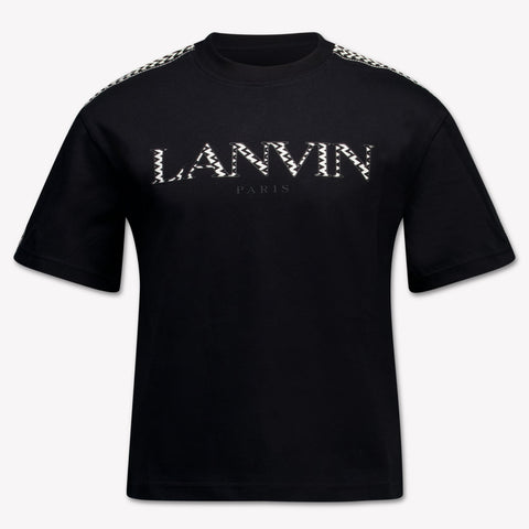Lanvin Kinder Chicos Camiseta en Negro
