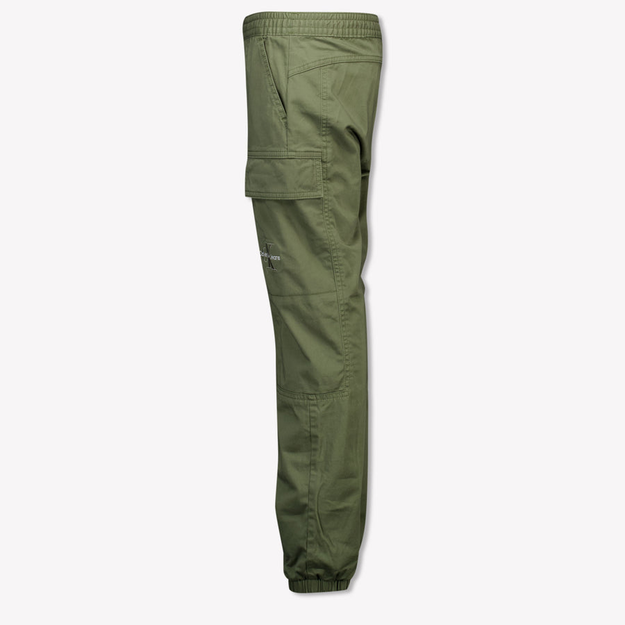 Calvin Klein Enfant Garçons Pantalon Armée