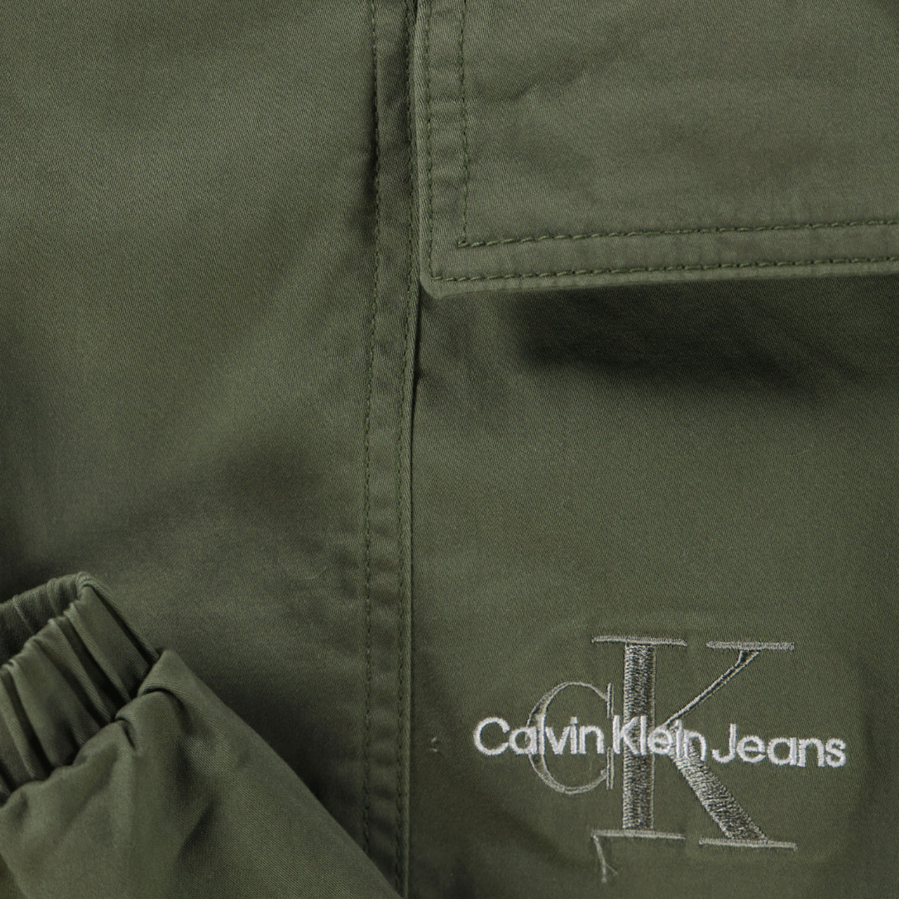 Calvin Klein Enfant Garçons Pantalon Armée