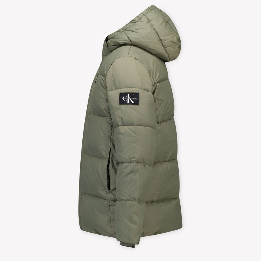 Calvin Klein Ragazzo Ragazzi Giacca invernale Esercito
