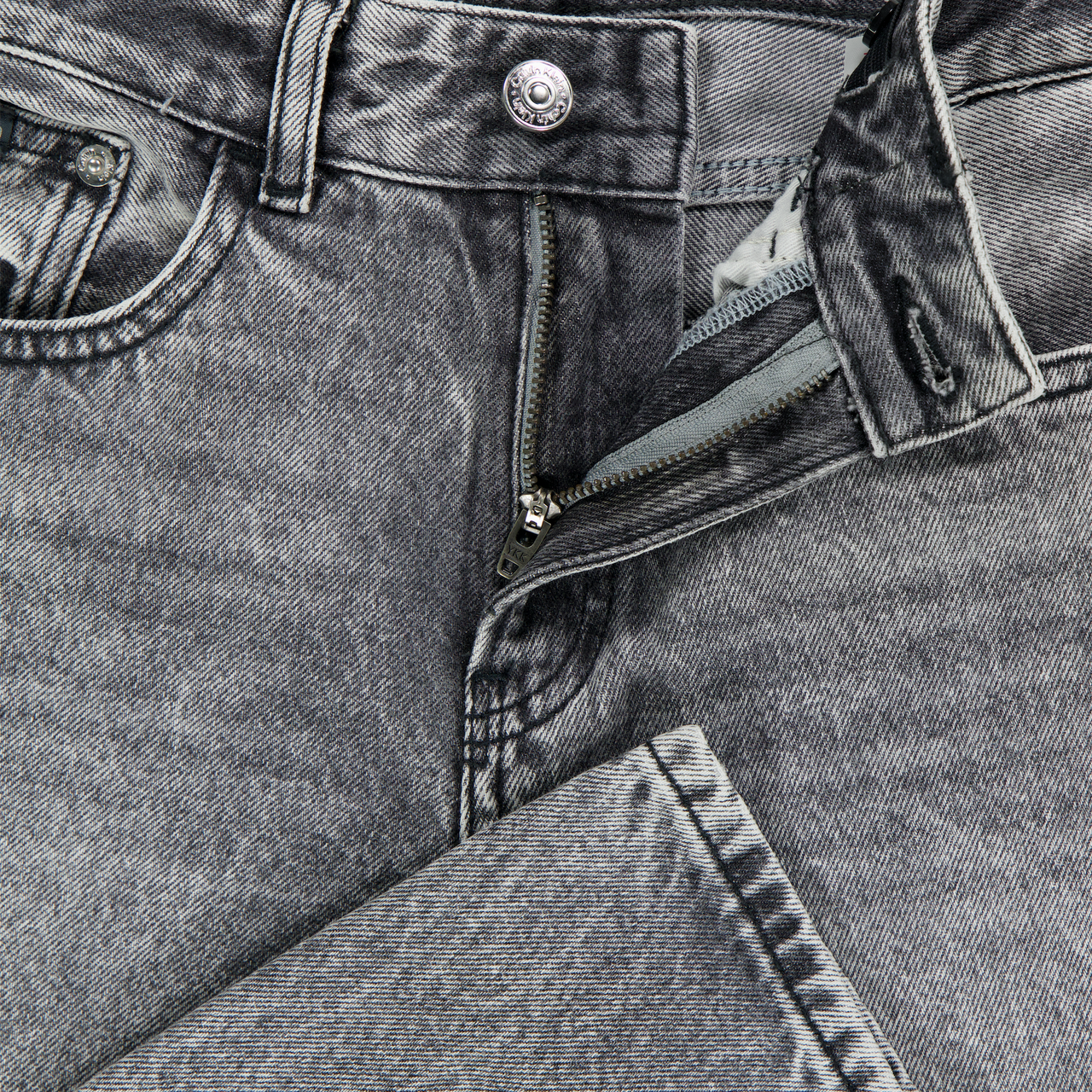 Calvin Klein Enfant Garçons Jeans Gris