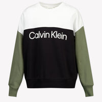 Calvin Klein Enfant Garçons Pull Noir