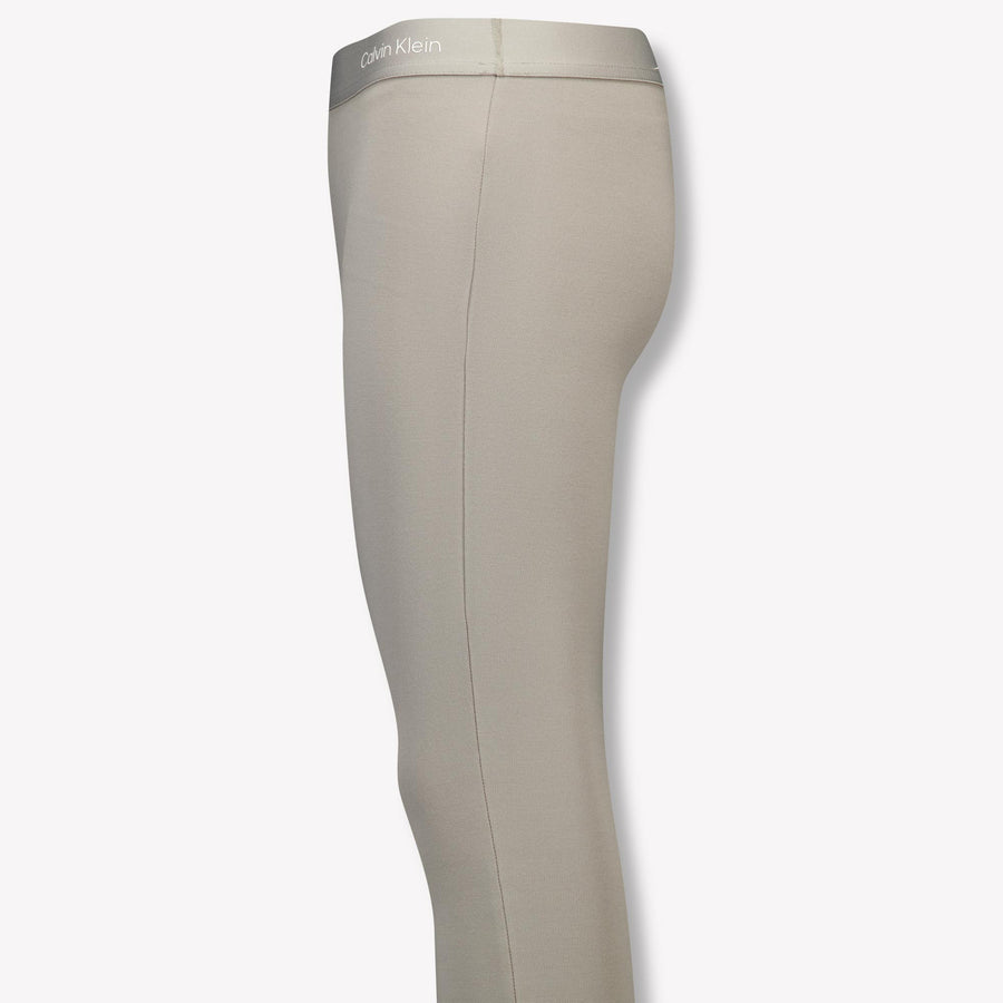 Calvin Klein Enfant Filles Pantalon Beige Clair