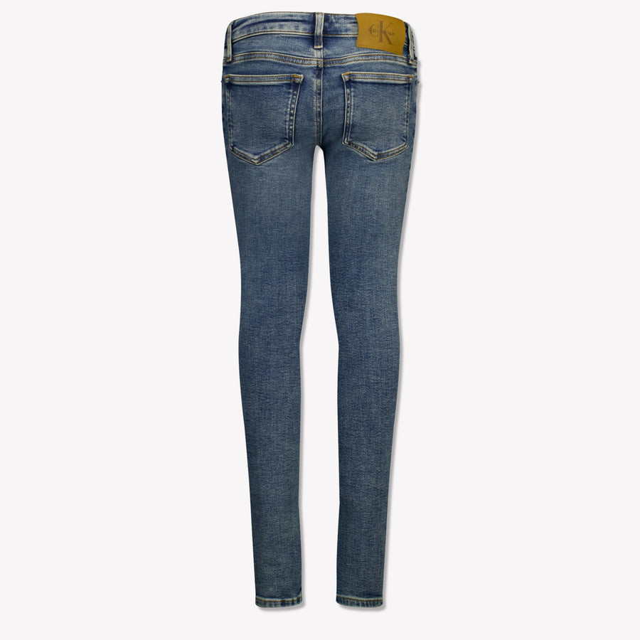 Calvin Klein Kinder Mädchen Jeans Blau
