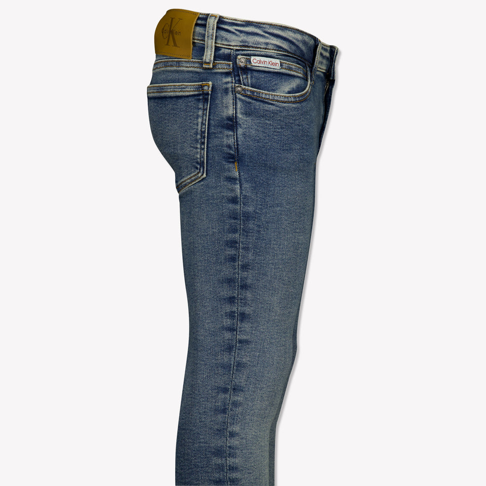Calvin Klein Niño Chicas Vaquero En Azul