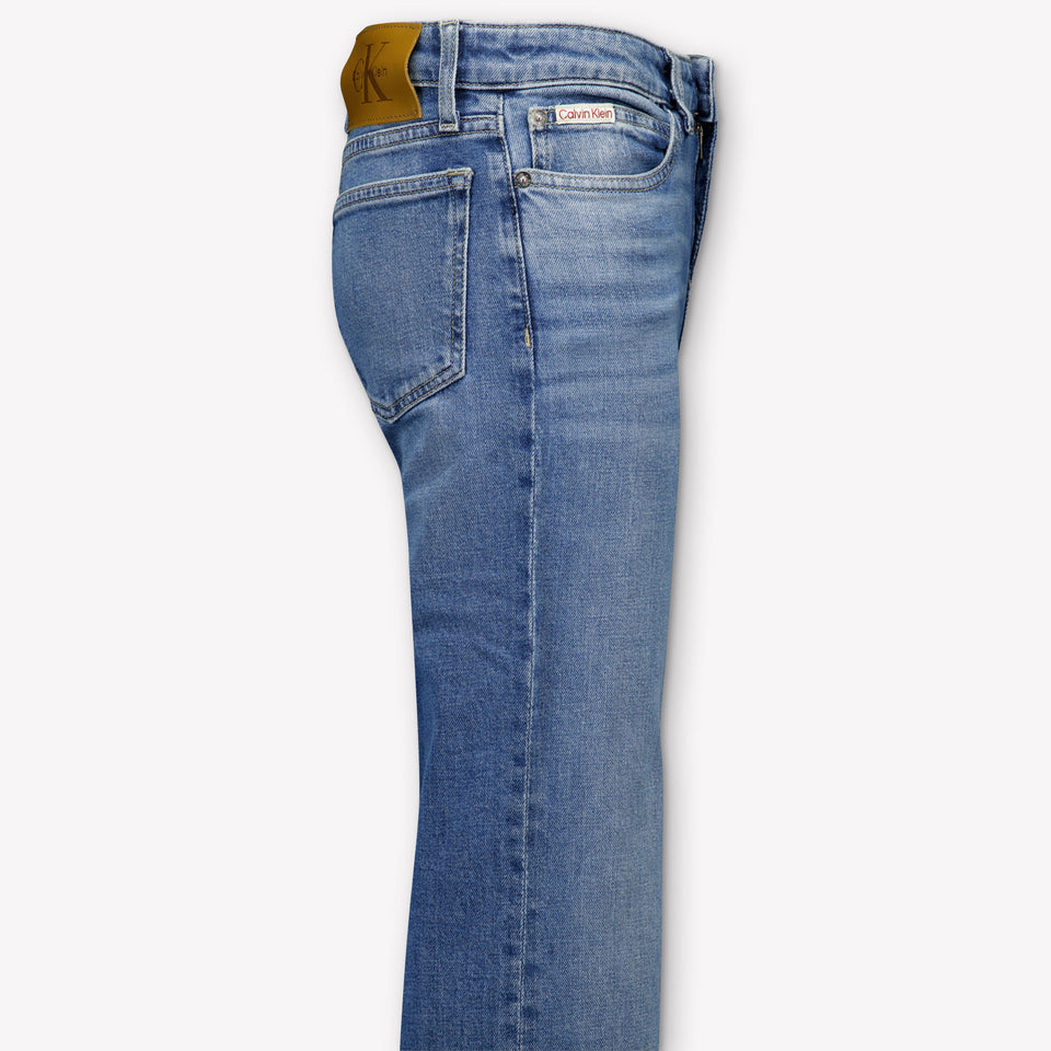 Calvin Klein Kinder Mädchen Jeans Blau