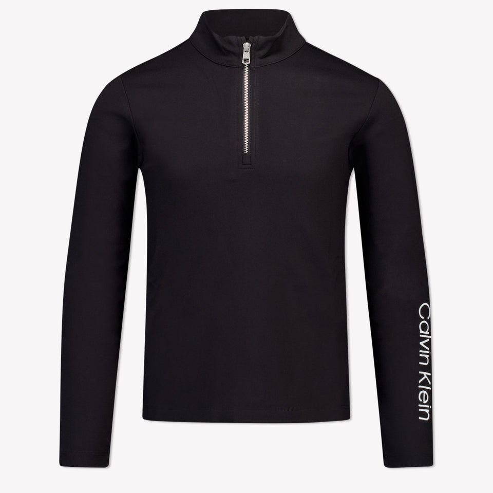 Calvin Klein Kinder Mädchen T-Shirt Schwarz