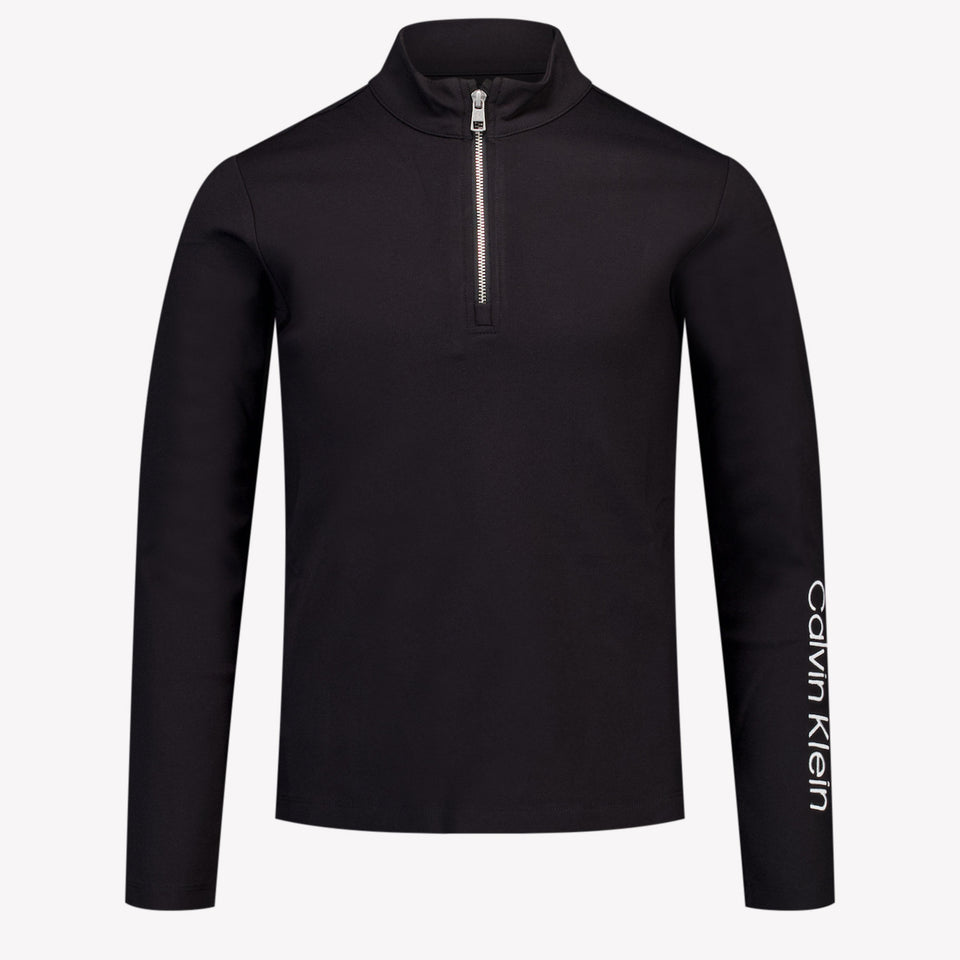 Calvin Klein Kinder Mädchen T-Shirt Schwarz