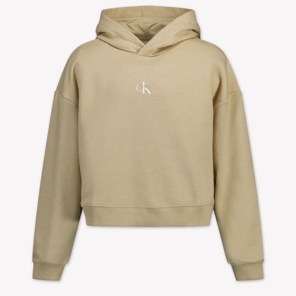 Calvin Klein Kids Girls Sweater Sand