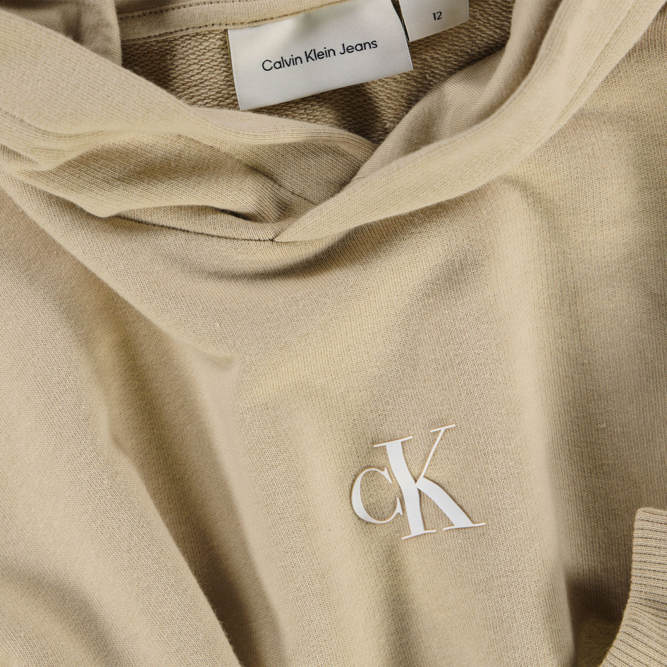 Calvin Klein Kids Girls Sweater Sand