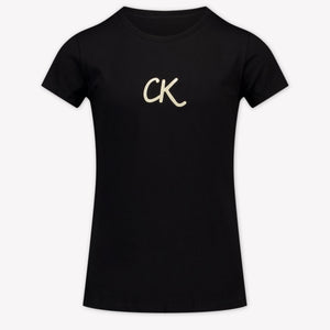 Calvin Klein Enfant Filles T-shirt Noir