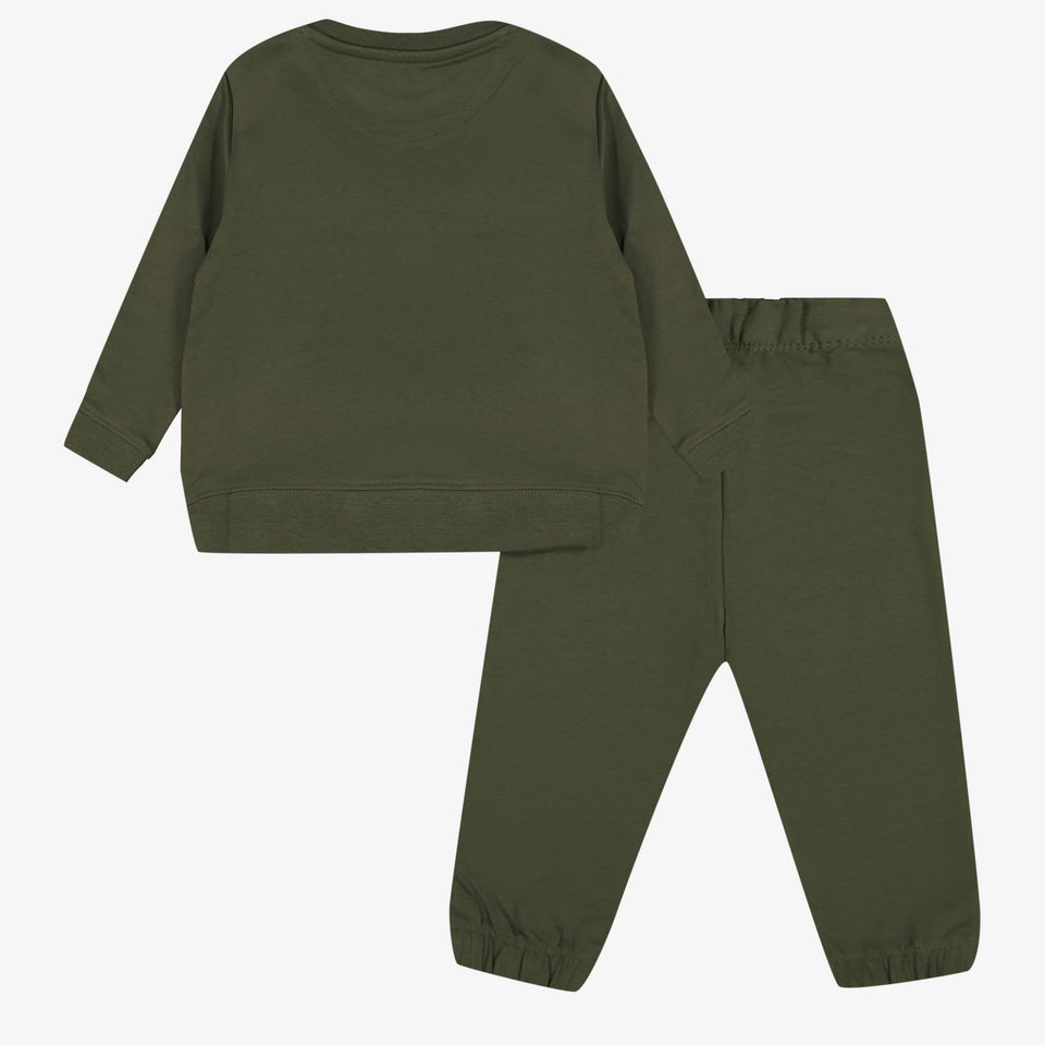 Calvin Klein Bebé Unisex Traje de trote Army
