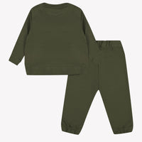 Calvin Klein Bébé Unisexe Costume de jogging Armée