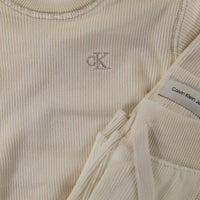 Calvin Klein Bébé Unisexe Costume de jogging Beige