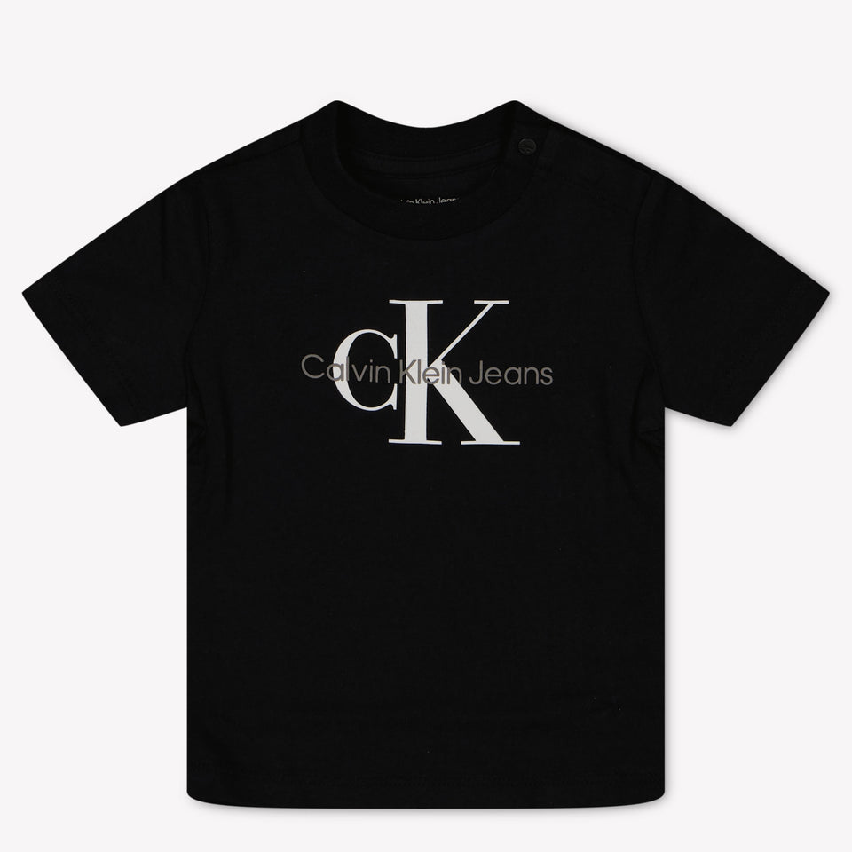 Calvin Klein Baby Unisex T-Shirt  Black