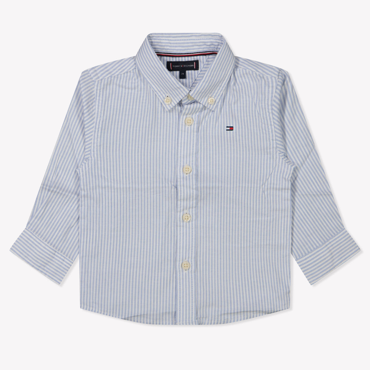Tommy Hilfiger Bébé Garçons Chemisier Bleu Clair