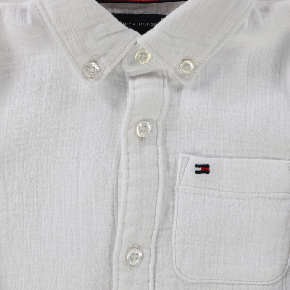 Tommy Hilfiger Bébé Garçons Chemisier Blanc