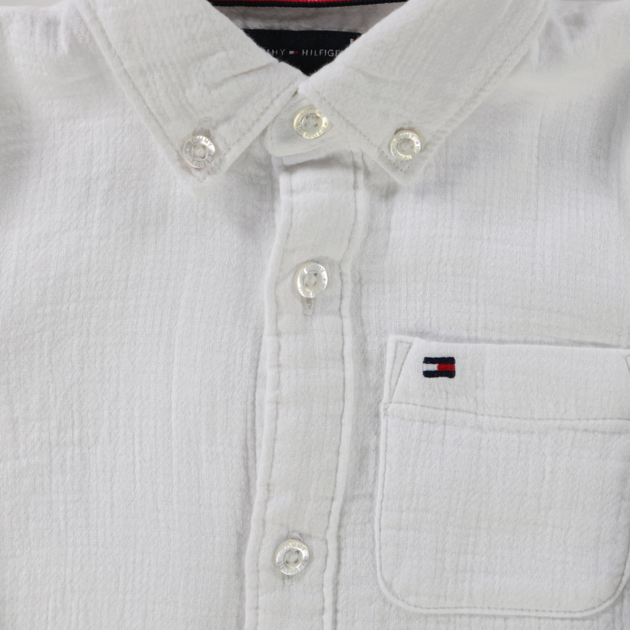Tommy Hilfiger Bébé Garçons Chemisier Blanc