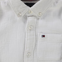 Tommy Hilfiger Bébé Garçons Chemisier Blanc