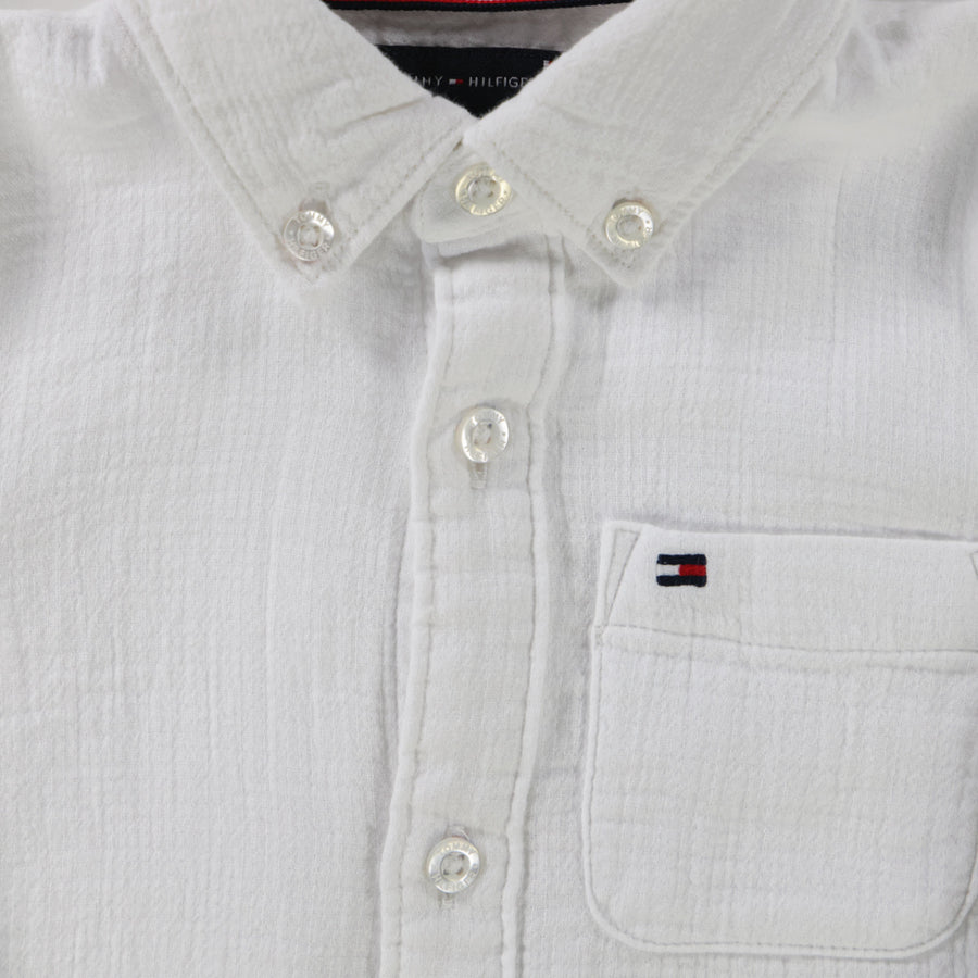 Tommy Hilfiger Bébé Garçons Chemisier Blanc